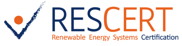 Rescert, Renewable Energy Systems Certification